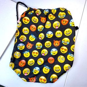 Small Emoji Drawstring Bag